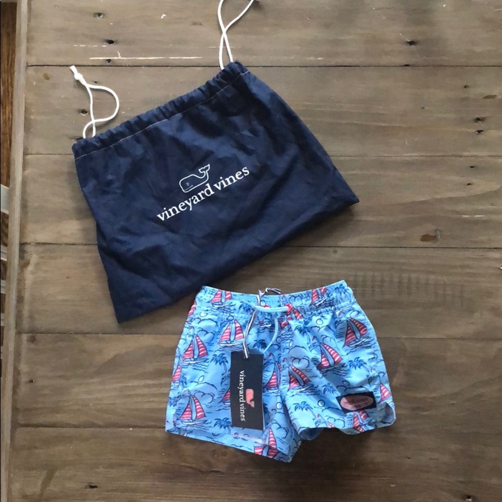 Vineyard vines baby swim trunks